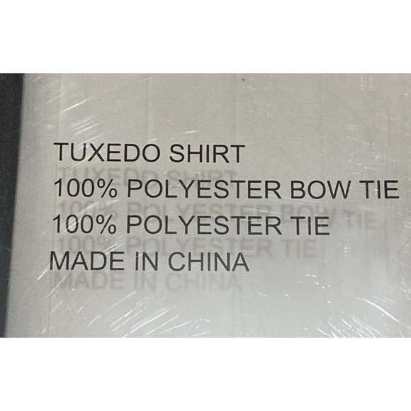 NWT Croft & Barrow Tuxedo Shirt Set 15 1/2" 34/35 - Picture 4 of 7